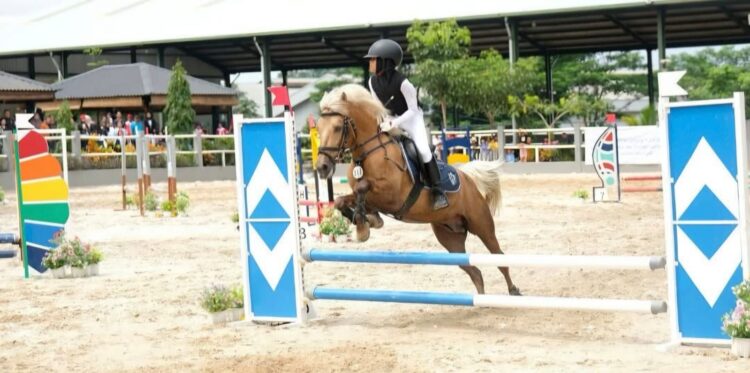 Ilustrasi penampakan atlet olahraga berkuda. (Dokumentasi Hub Indonesia)