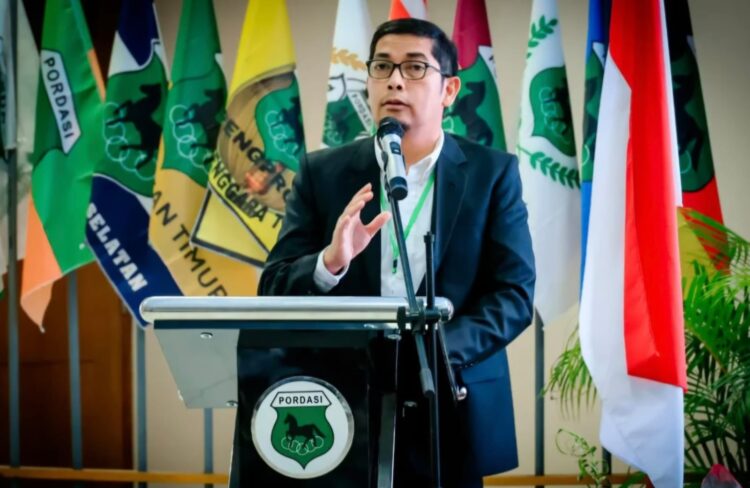 Ketua Komisi HBA & Tent Pegging, Deri Asta. (Dokumentasi Pordasi)