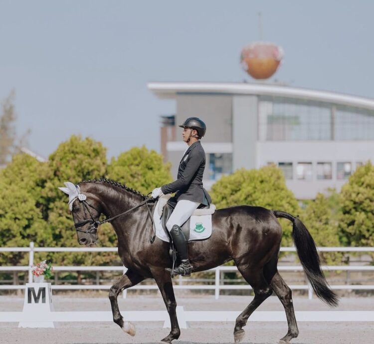 Ilustrasi--penampakan atlet olahraga berkuda. (Dokumentasi Pordasi Sumsel)