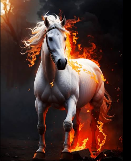 Ilustrasi--Soal makna Tahun Kuda Api. (tangkapan layar/TikTok @evenwicht)