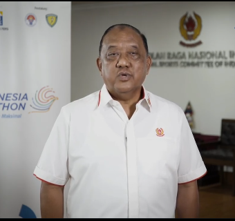 Ketua Umum KONI Pusat Letjen TNI (Purn) Marciano Norman. (tangkapan layar/Instagram Koni Pusat)