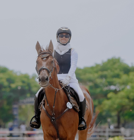 Aisha Maydina Hakim, putri dari Irfan Hakim, peraih Emas PON XXI 2024. (tangkapan layar/Instagram)