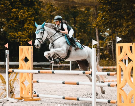 Narantraya Jeihan Widjaya, rider muda yang aktif mengikuti berbagai kompetisi show jumping. (tangkapan layar/Instagram)