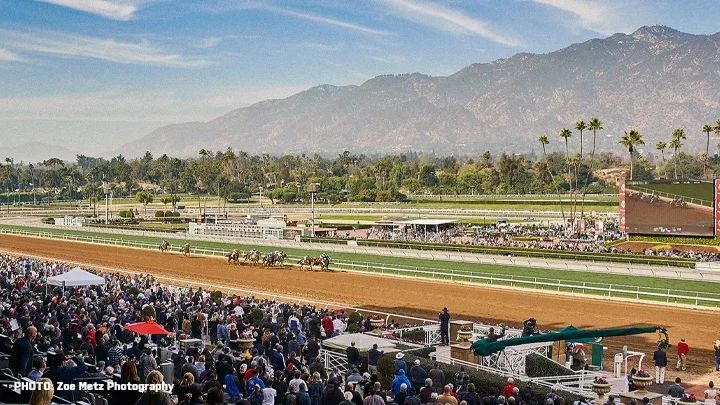 Venue Ikonik Santa Anita Park Siap Sukseskan Equestrian Olimpiade Los Angeles 2028. (tangkapan layar/ist)