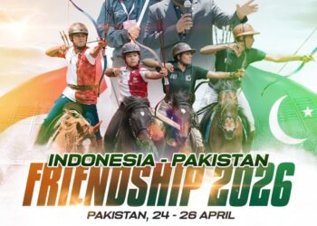 Indonesia-Pakistan Friendship 2026: Ajang Pembuktian Ketangkasan Atlet Panahan Berkuda Dua Negara