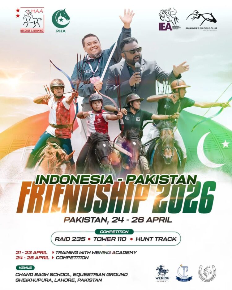 Sebuah perhelatan akbar bertajuk "Indonesia - Pakistan Friendship 2026" yang akan digelar pada 24-26 April 2026.  (tangkapan layar/Instagram @IHAA.Official)