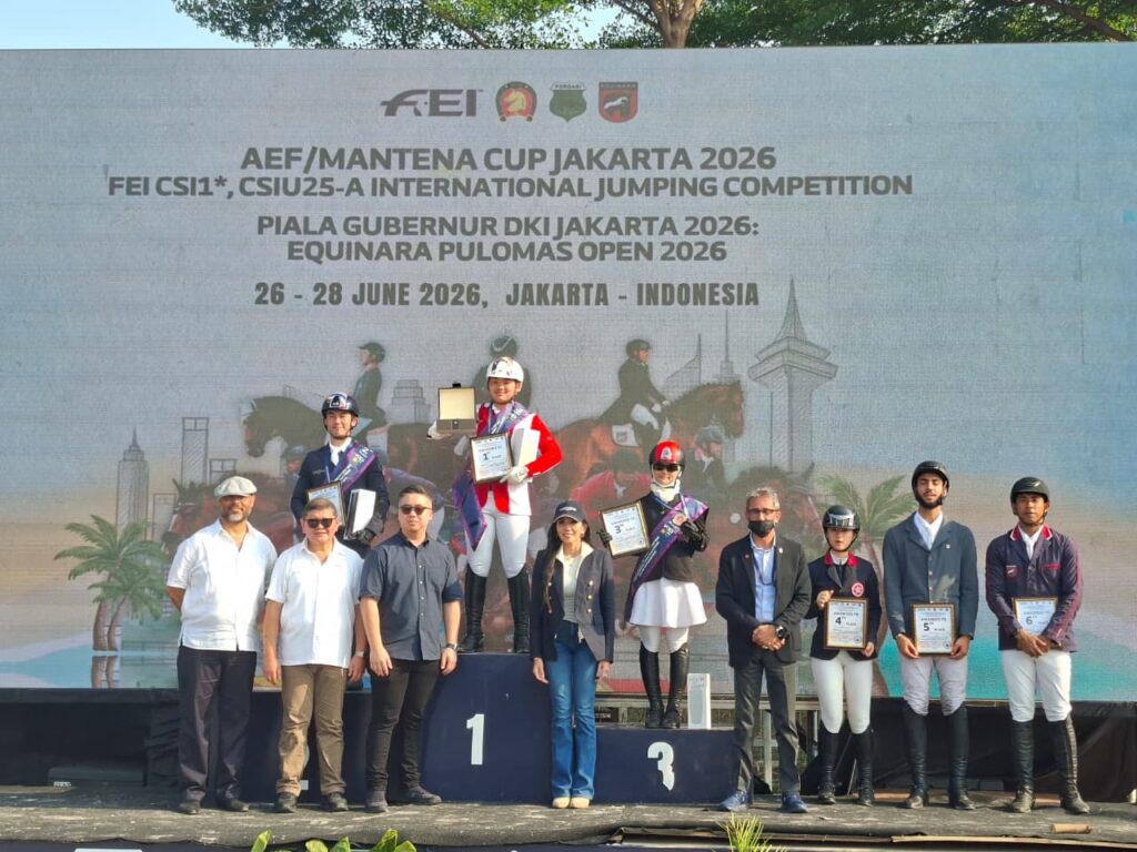 Foto pertama, kelas CS-11 Competition No.2 AEF / Mantena Cup 2026 CSI1*  Borrowed Horse Competition 115 cm with Jump-Off