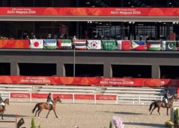 Ilustrasi/dokumentasi unggahan instagram Asian Equestrian Federation